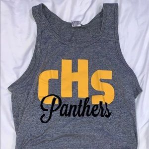 Ladies Grey Cheer Tank Top